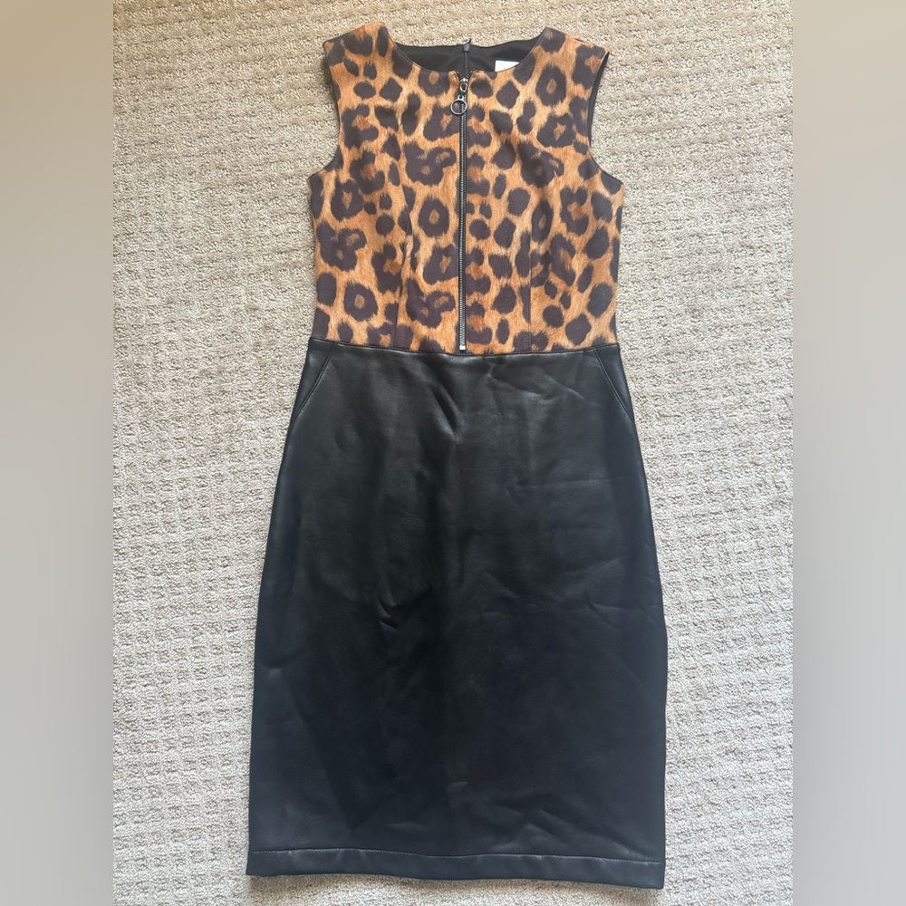 Joseph Ribkoff Animal Print Dress size 4 Sleveless